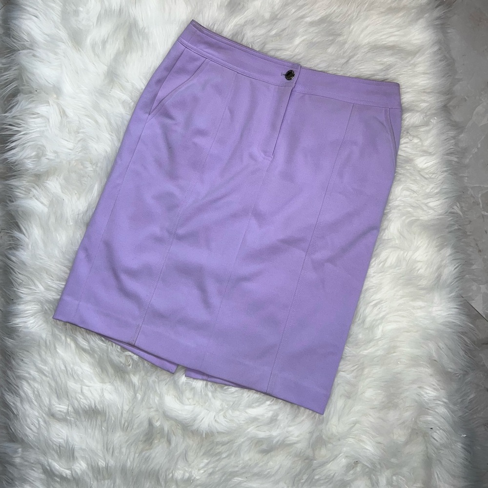 Lilac Calvin Klein Pencil Skirt